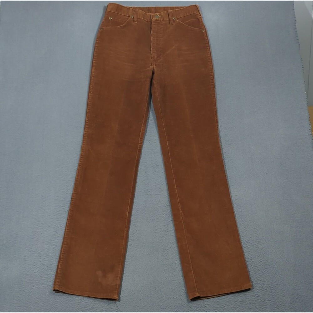 Sedgefield VTG Corduroy Pants Men's 32x36 Fits 30x34 Brown Made In USA